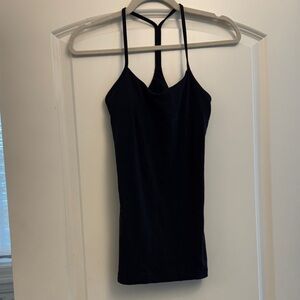 lululemon athletica Black Strappy Tank Camisole